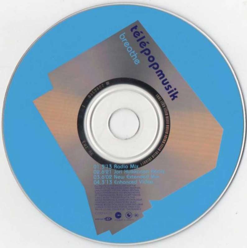 Télépopmusik  Breathe  CD (Single, Enhanced)