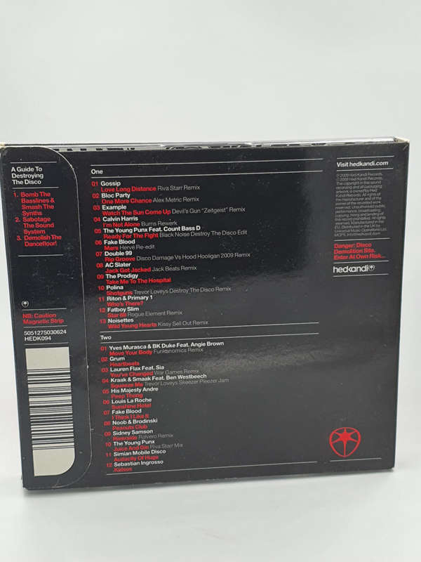 Destroy The Disco  2 x CD (Compilation), 2009