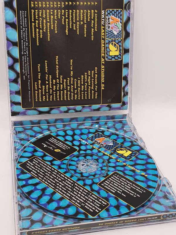 WKTU - Last Dance At Studio 54  CD (Compilation), 1996