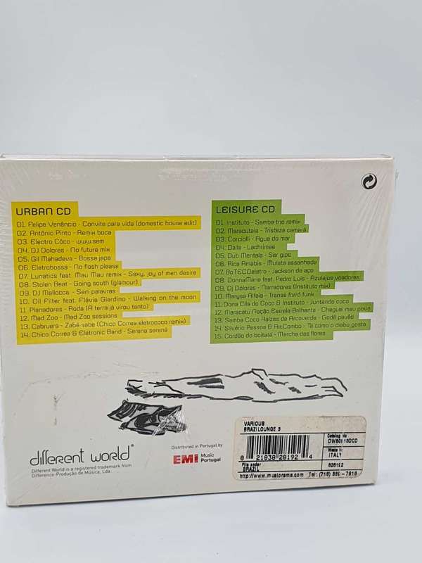 Brazilounge 3  2 x CD (Compilation), 2004 Sealed