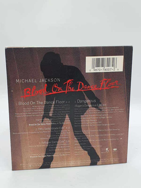 Michael Jackson  Blood On The Dance Floor CD single