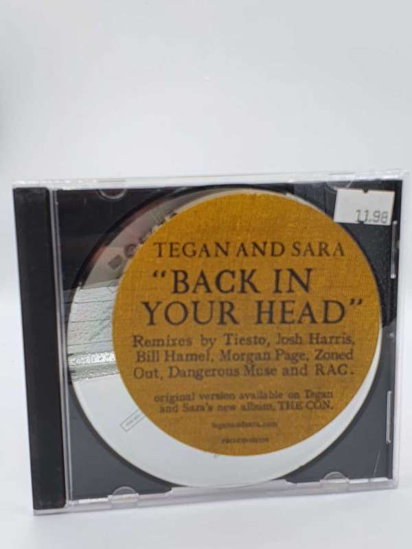 Tegan and Sara - Back In Your Head (PROMO Remix CD single)
