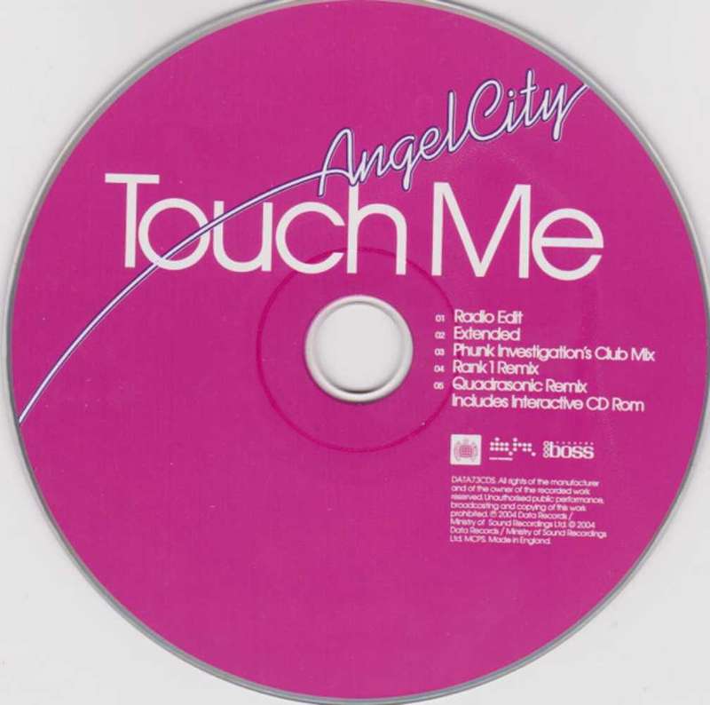 Angel City  Touch Me  CD (Single, Enhanced), 2004