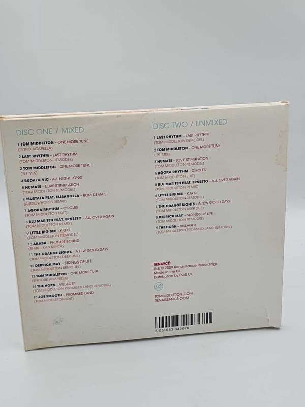 Tom Middleton  One More Tune 2cd