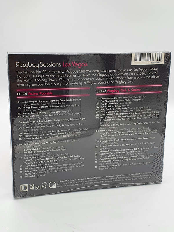 Playboy Sessions: Las Vegas  2 x CD (Compilation, Mixed), 2010 Sealed