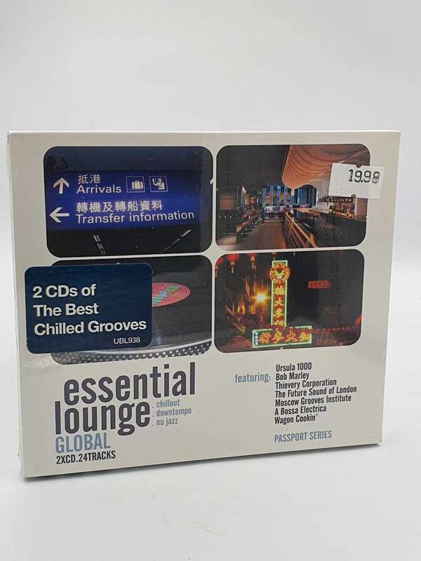 Essential Lounge: Global  2 x CD (Compilation) Sealed