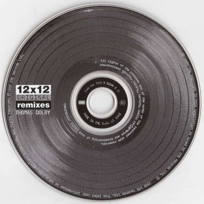 Thomas Dolby  12x12 Original Remixes (CD)