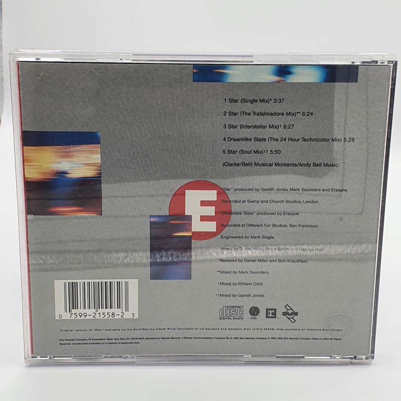 Erasure  Star / Dreamlike State  CD (Maxi-Single), 1990