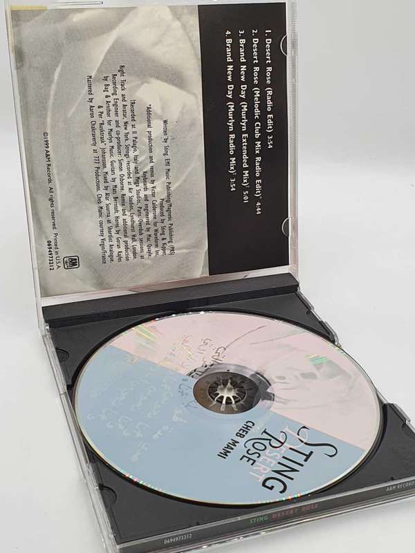 Sting Featuring Cheb Mami  Desert Rose  CD (Maxi-Single)