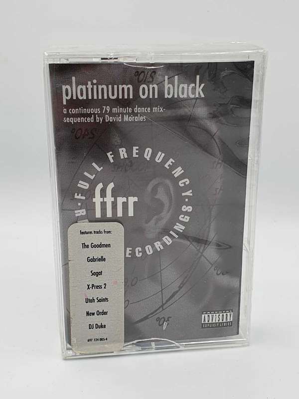 1993 Platinum on Black FFRR Full Frequency Range Cassette David Morales