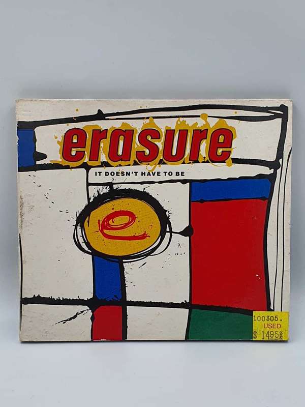 Erasure  It Doesn't Have To Be (1993, Digipak, CD)