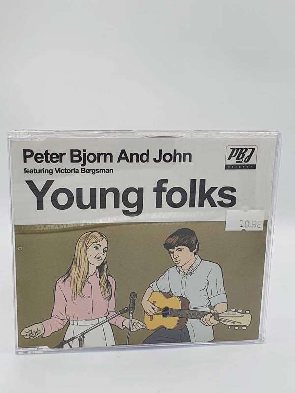 peter bjorn and john - young folks cd single 3 tracks international pop