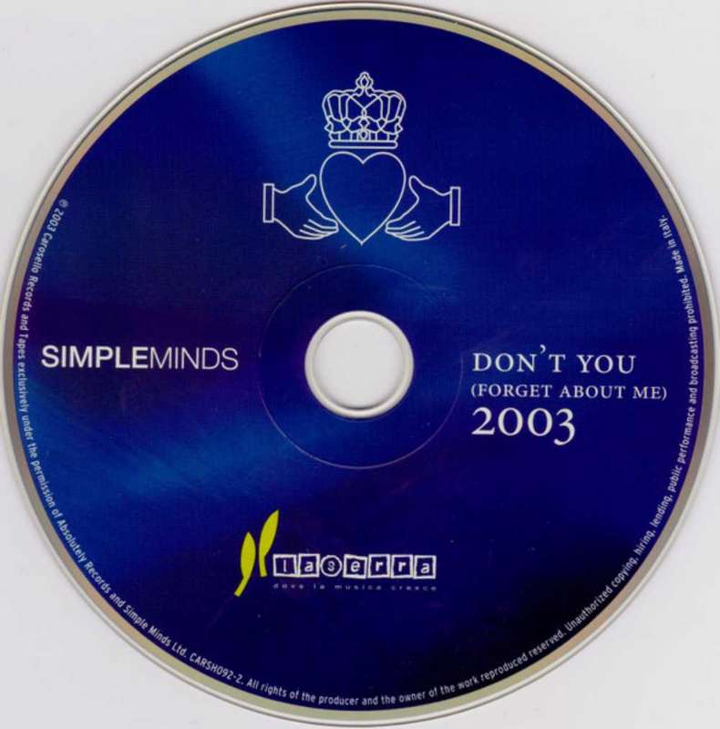 Simple Minds  Don't You (Forget About Me) 2003