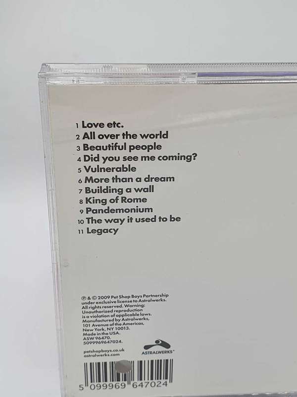 Pet Shop Boys  Yes | Releases