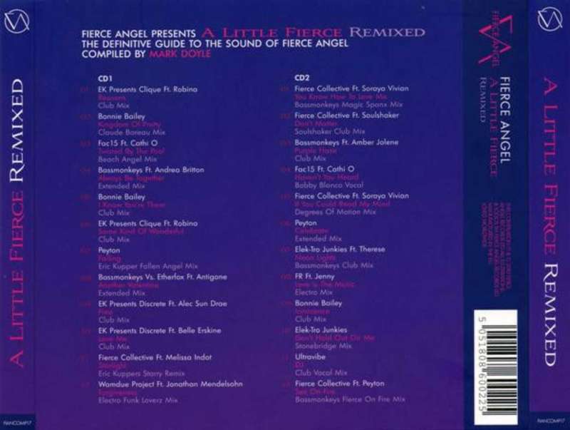 eBay: Shop & sell Fierce Angel: A Little Fierce Remixed CD 2 discs (2010)