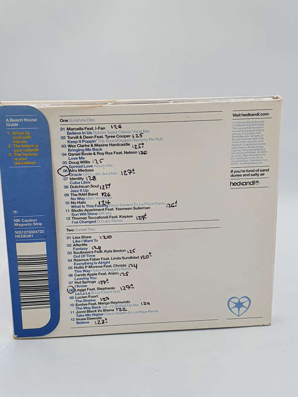 Hed Kandi - Beach House  2 x CD (Compilation), 2009