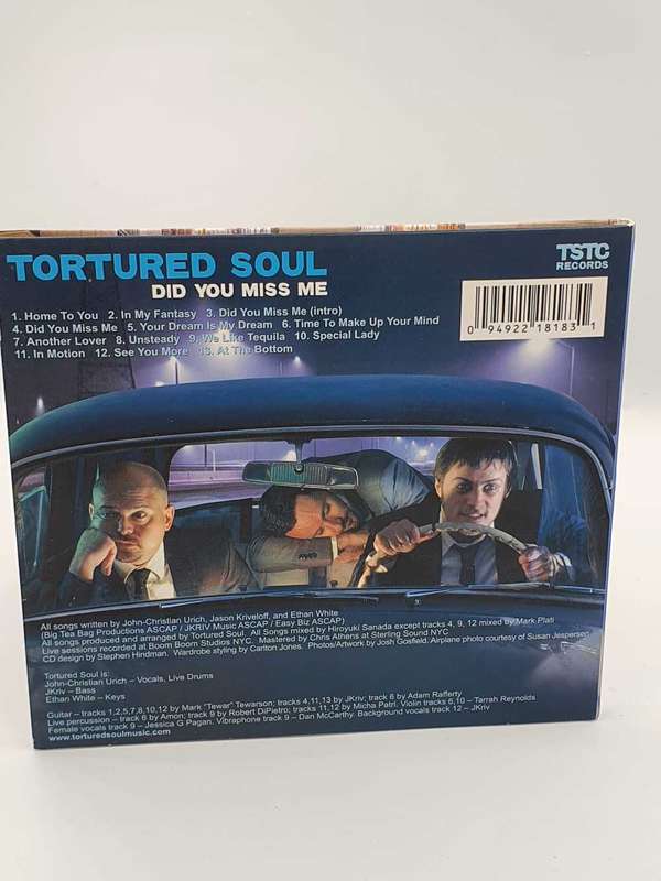 Tortured Soul  Did You Miss Me (2009, Digipak, CD)