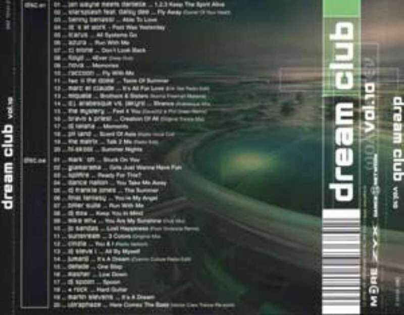 Dream Club Vol.10  2 x CD (Compilation),