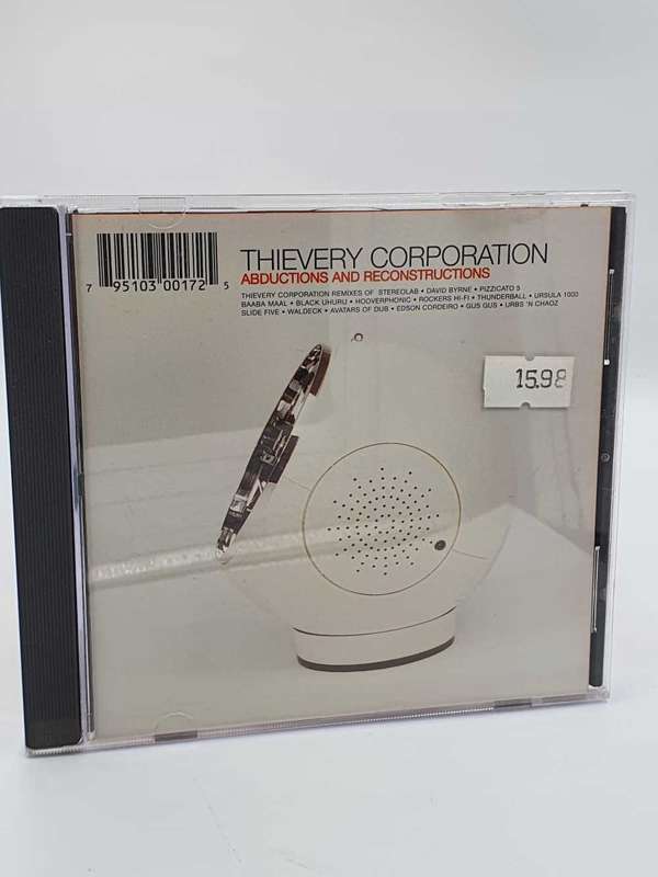 Thievery Corporation  Abductions And Reconstructions Cd