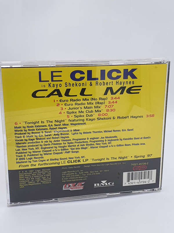 Le Click  Call Me CD Maxi single