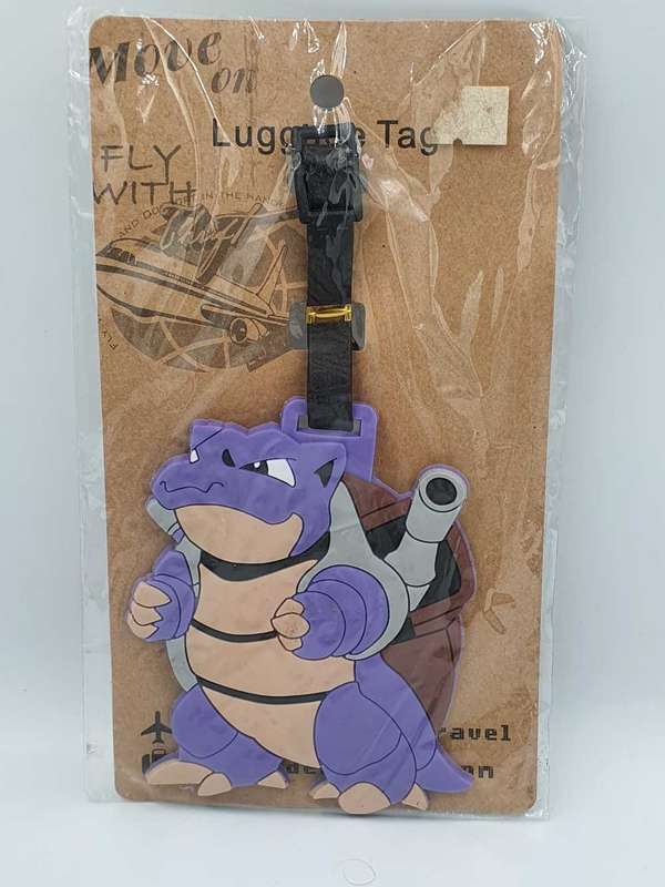 Pokemon Blastoise Luggage Tag