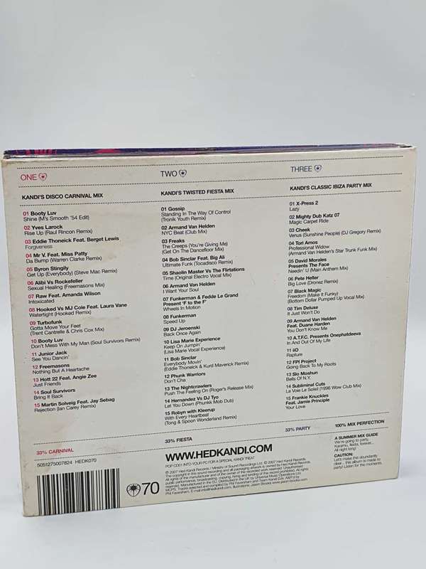 The Mix: Summer 2007  3 x CD (Mixed)