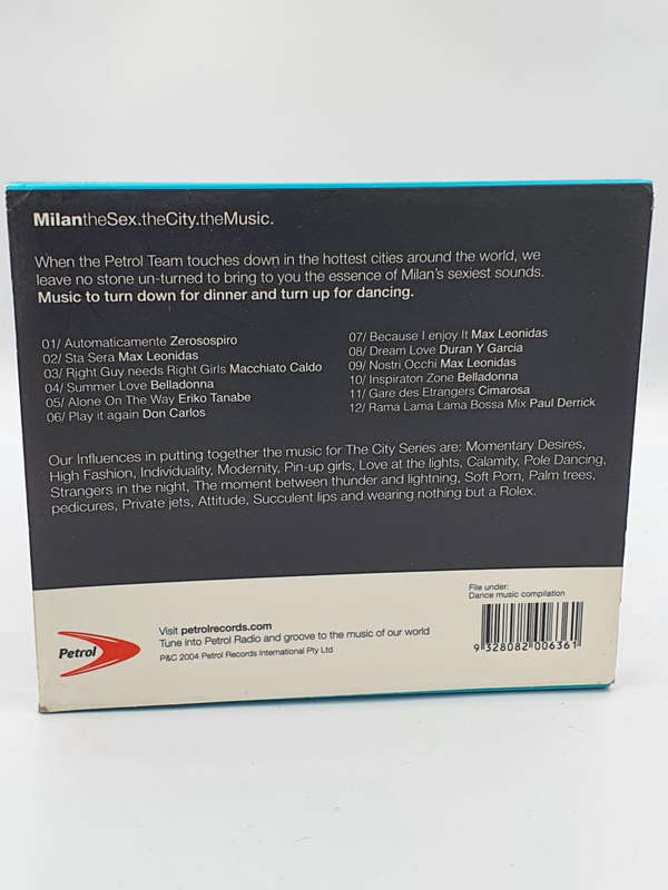 Milan - The Sex, The City, The Music  CD (), 2004