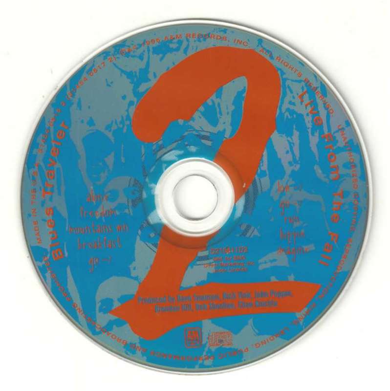 Blues Traveler  Live From The Fall  2 x CD (Album, Club Edition), Sealed