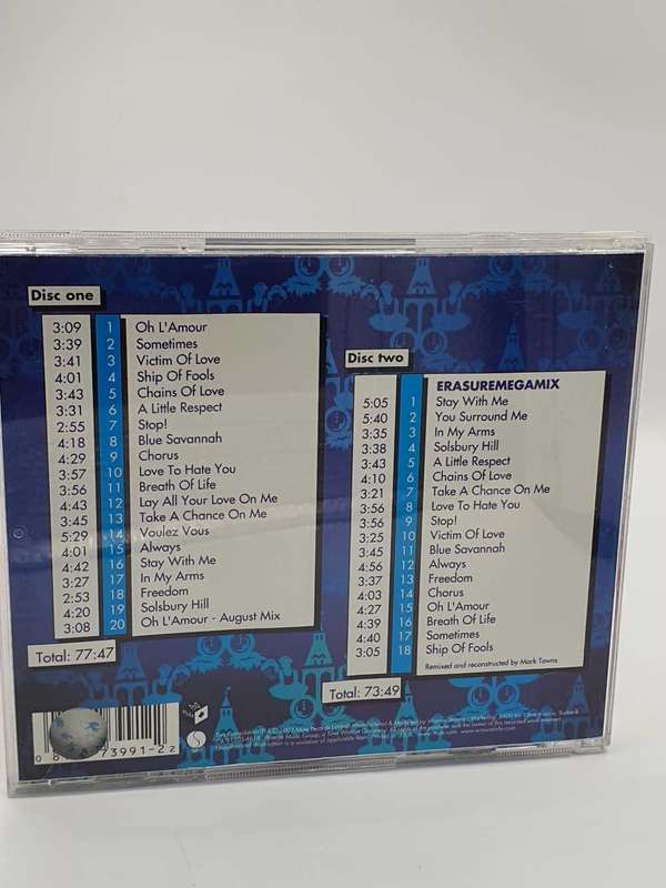 Hits! The Very Best Of Erasure 2CD Compilation