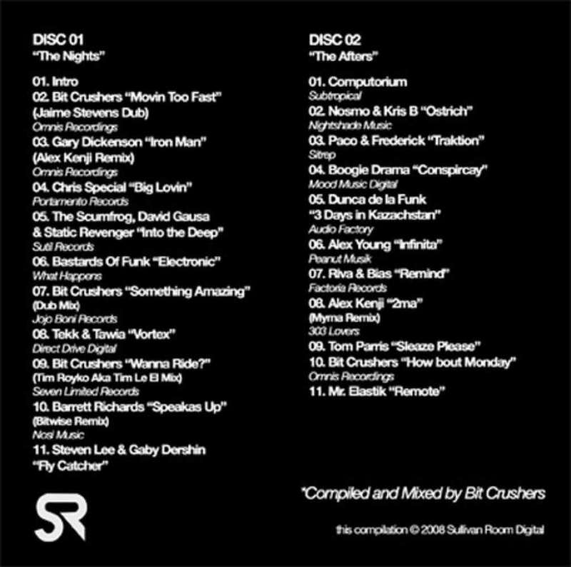 Sullivan Room Volume 2, 2CD, Mixed, Compilation