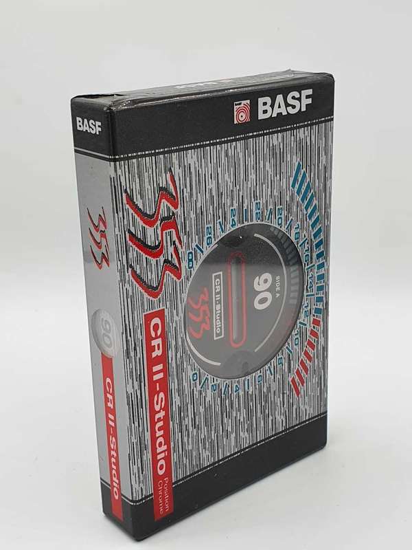 BASF 353 CR II Studio 90 Type II Cassette Tape (Sealed)