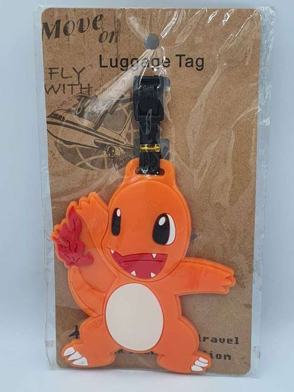 Pokemon Charmander Luggage Tag