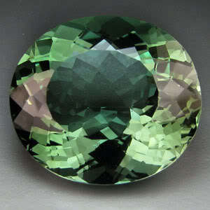 27.50ct GREEN AMETHYST oval