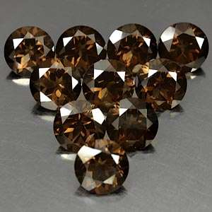 7mm round SMOKY QUARTZ - sold individually