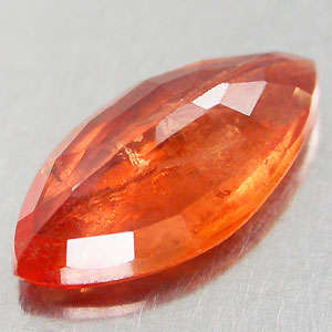 0.71ct Orange SAPPHIRE marquise facet