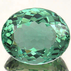 30.70ct GREEN AMETHYST oval