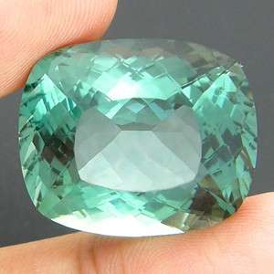 37.25ct GREEN AMETHYST cushion