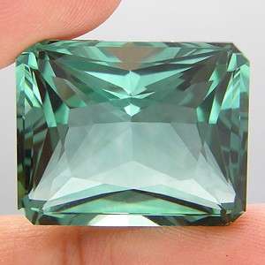 33.57ct GREEN AMETHYST octagon