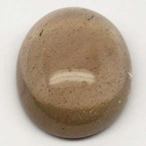 20.52ct SMOKY QUARTZ oval cabochon