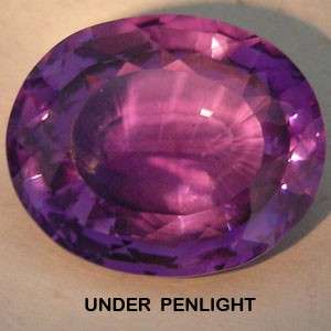20.95ct AMETHYST oval (colour shift)