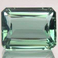 27.87ct GREEN AMETHYST octagon