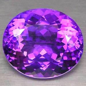 30.68ct AMETHYST oval (colour shift)