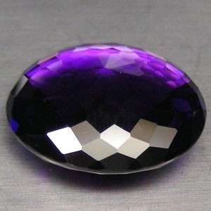 29.17ct AMETHYST checkerboard round (colour shift)
