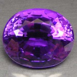 29.99ct AMETHYST oval (colour shift)