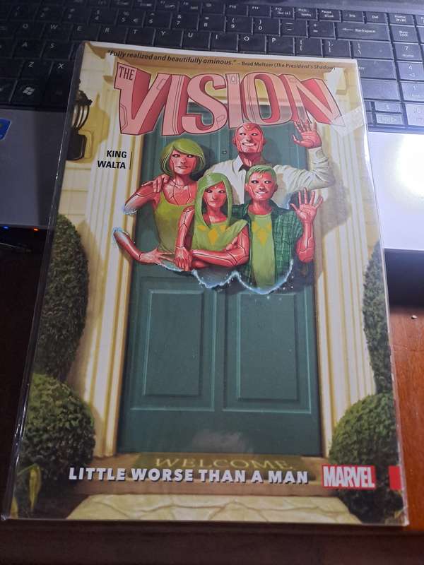 The Vision Vol:1 little worse than a man [ISBN 9780785196570] (Marvel)