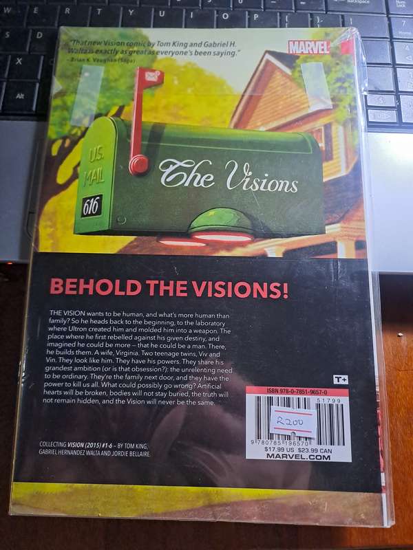 The Vision Vol:1 little worse than a man [ISBN 9780785196570] (Marvel)