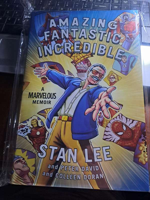 Amazing fantastic Stan Lee: Marvelous memoir [ISBN 9781471152597] (Marvel)