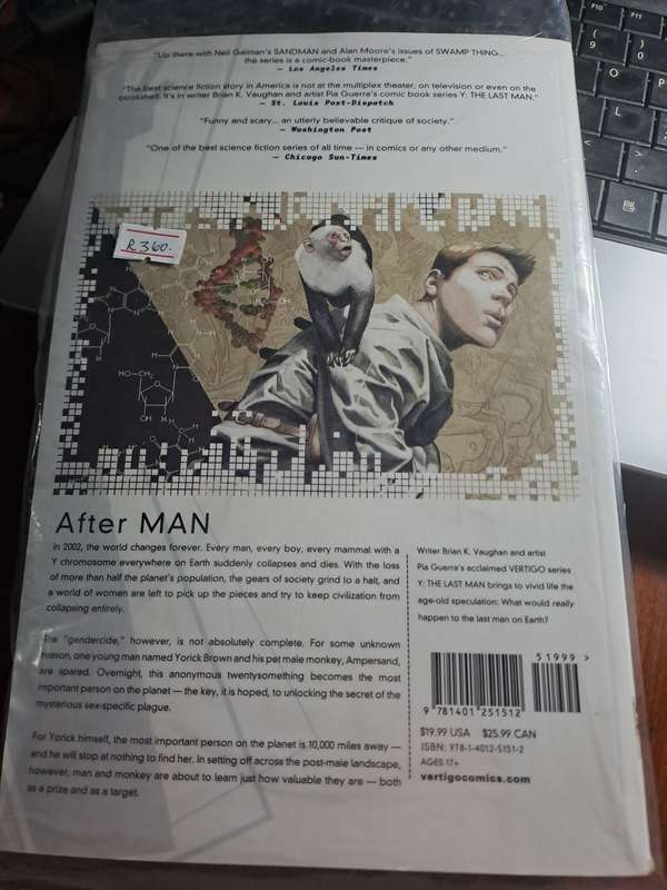Y The Last Man vol.1 [ISBN 9781401251512] (DC Vertigo)