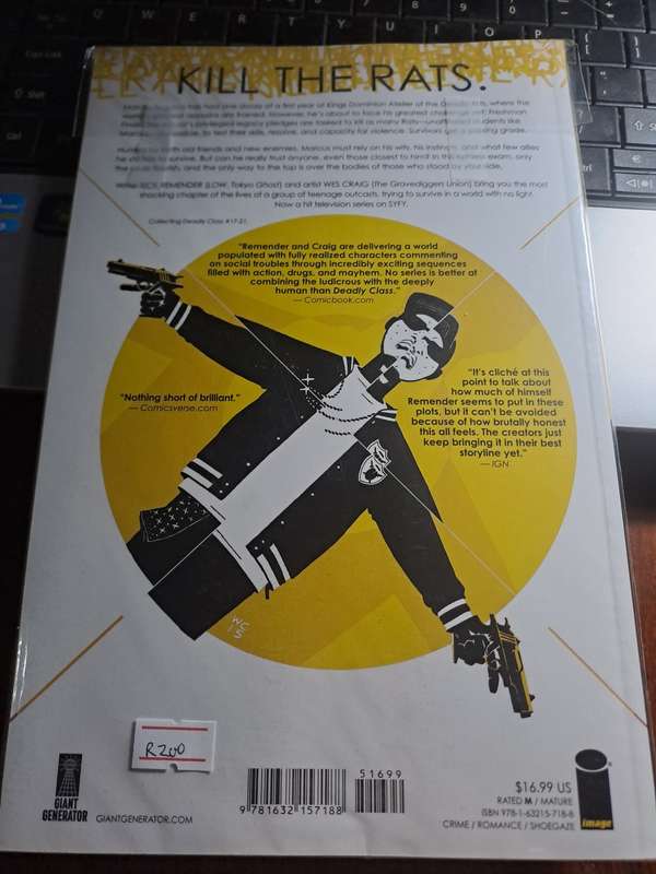Deadly Class 1988 Die For Me [ISBN 9781632157188] (Image)