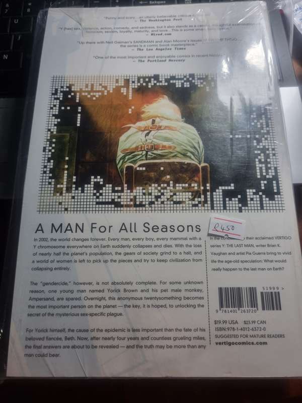 Y The Last man complete collection book 1 to book 5 (DC Vertigo)